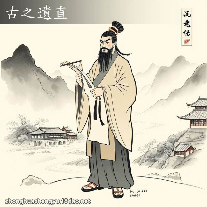 古之遺直 配图