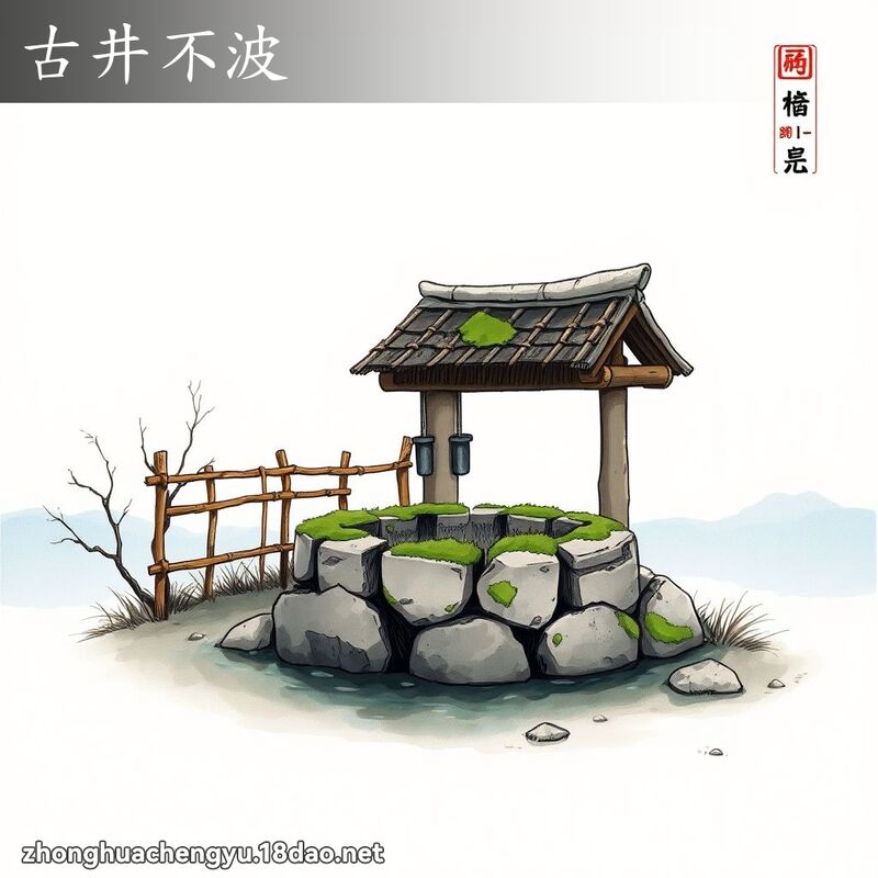 古井不波 配图