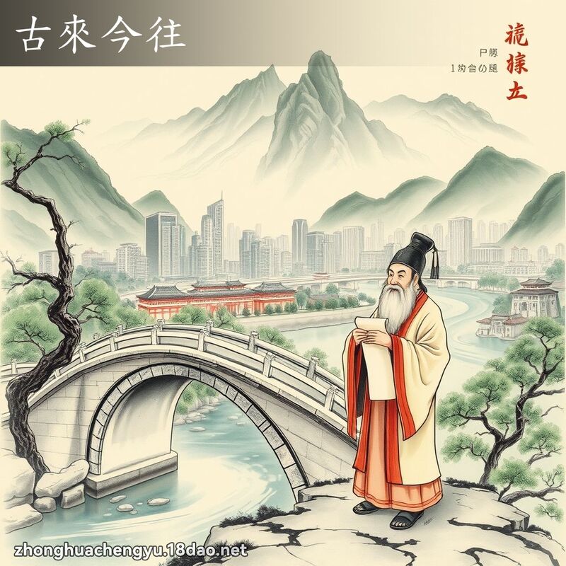 古來今往 配图