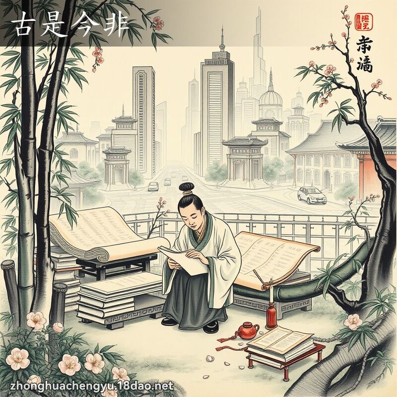 古是今非 配图