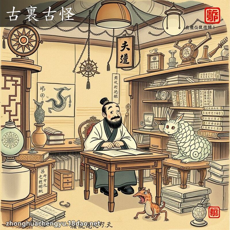 古裏古怪 配图