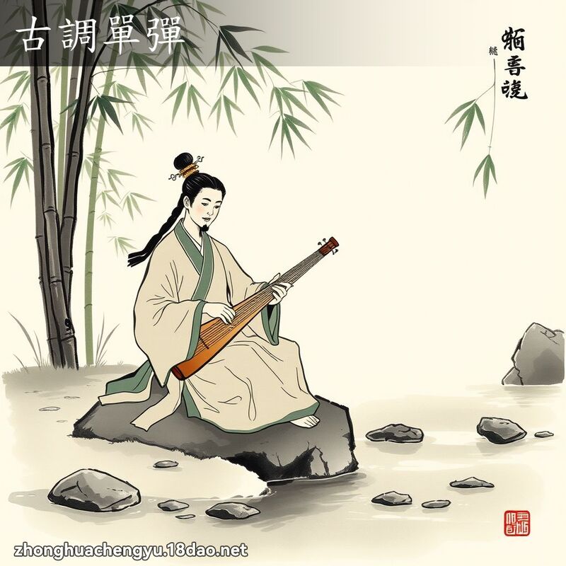古調單彈 配图