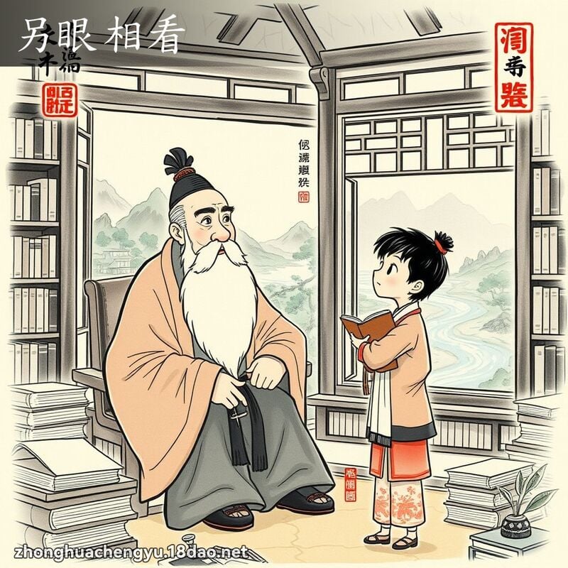 另眼相看 配图