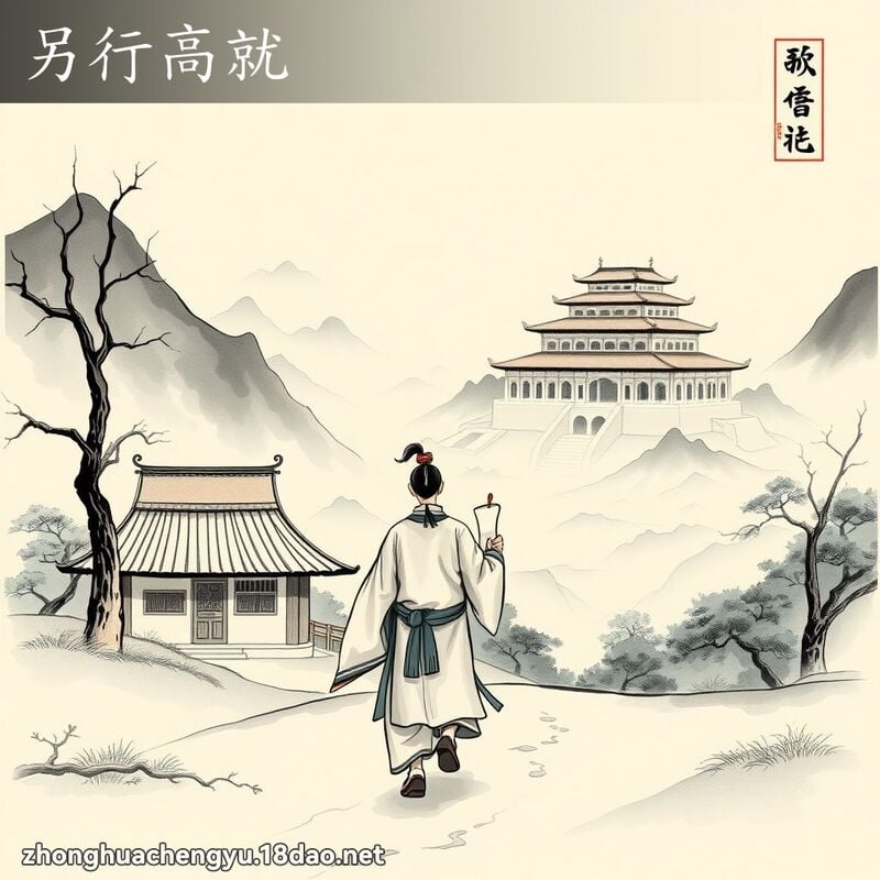 另行高就 配图
