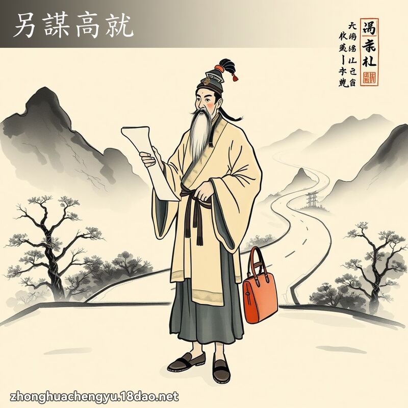 另謀高就 配图