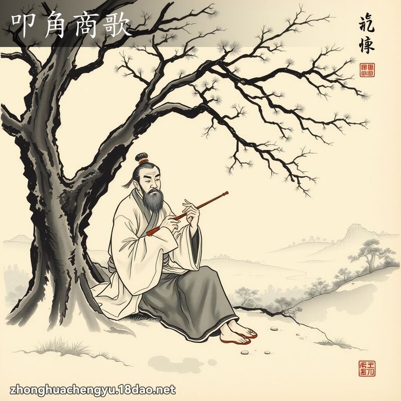 叩角商歌 配图