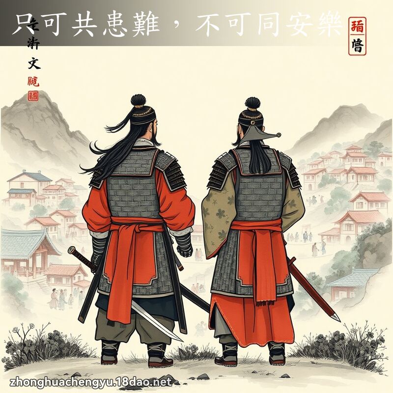 只可共患難,不可同安樂 配图