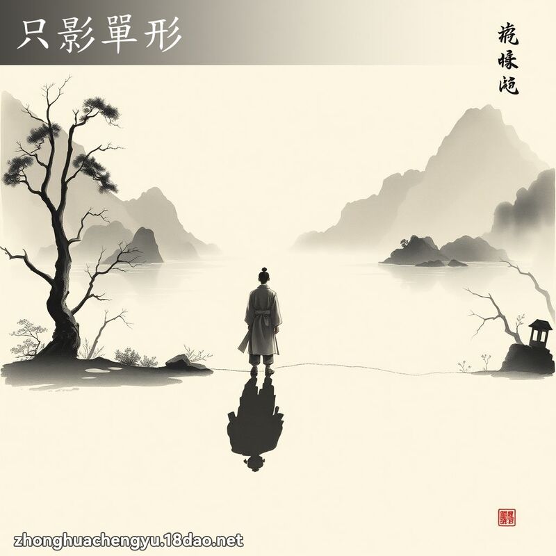 只影單形 配图