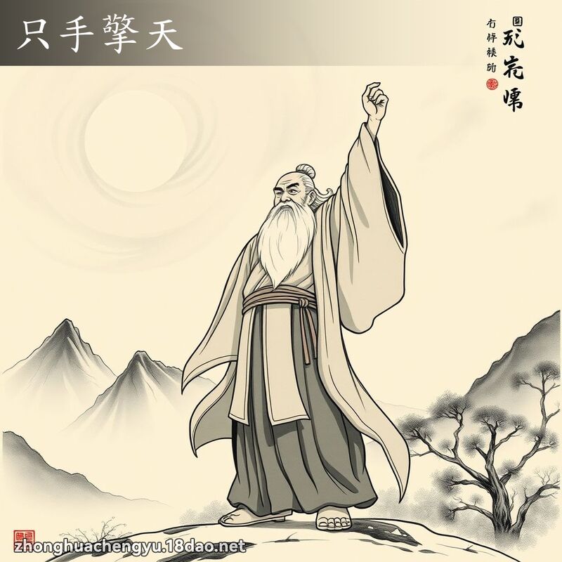 只手擎天 配图