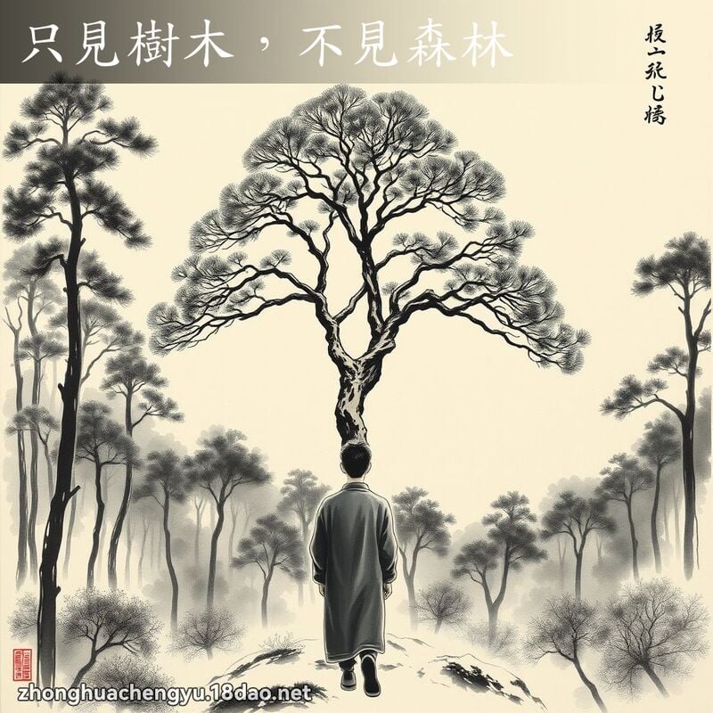 只見樹木,不見森林 配图