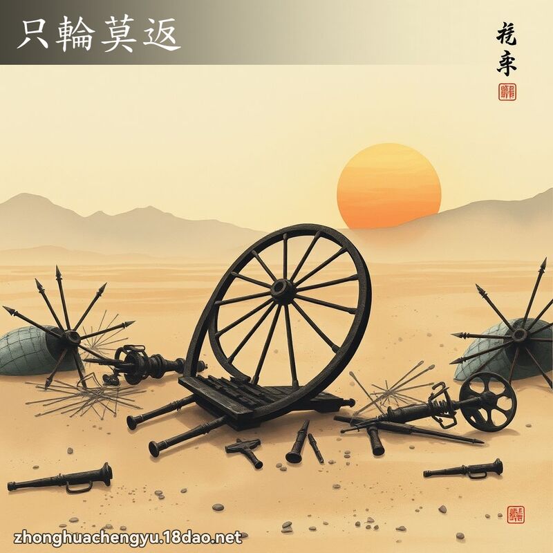 只輪莫返 配图