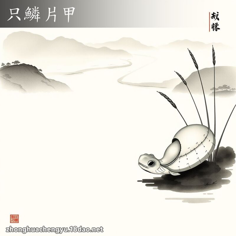 只鱗片甲 配图