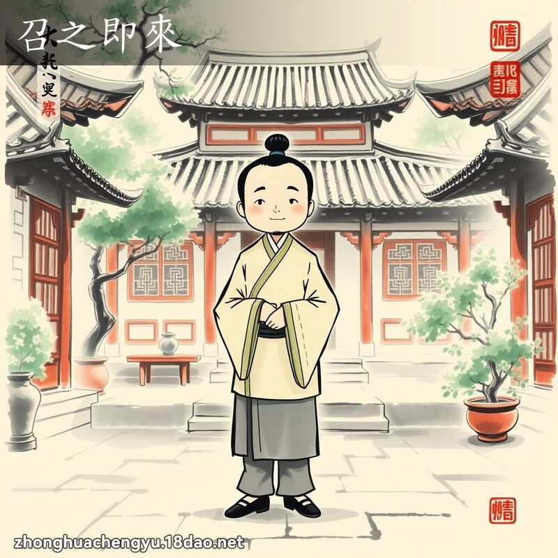 召之即來 配图