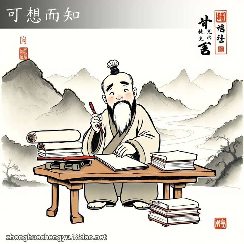 可想而知 配图