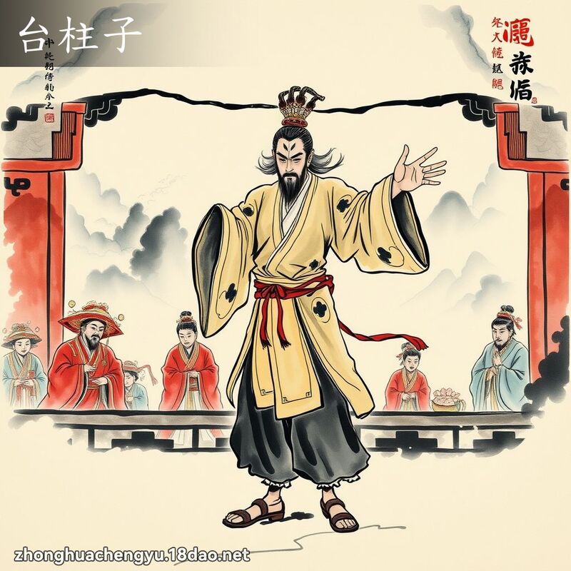 台柱子 配图
