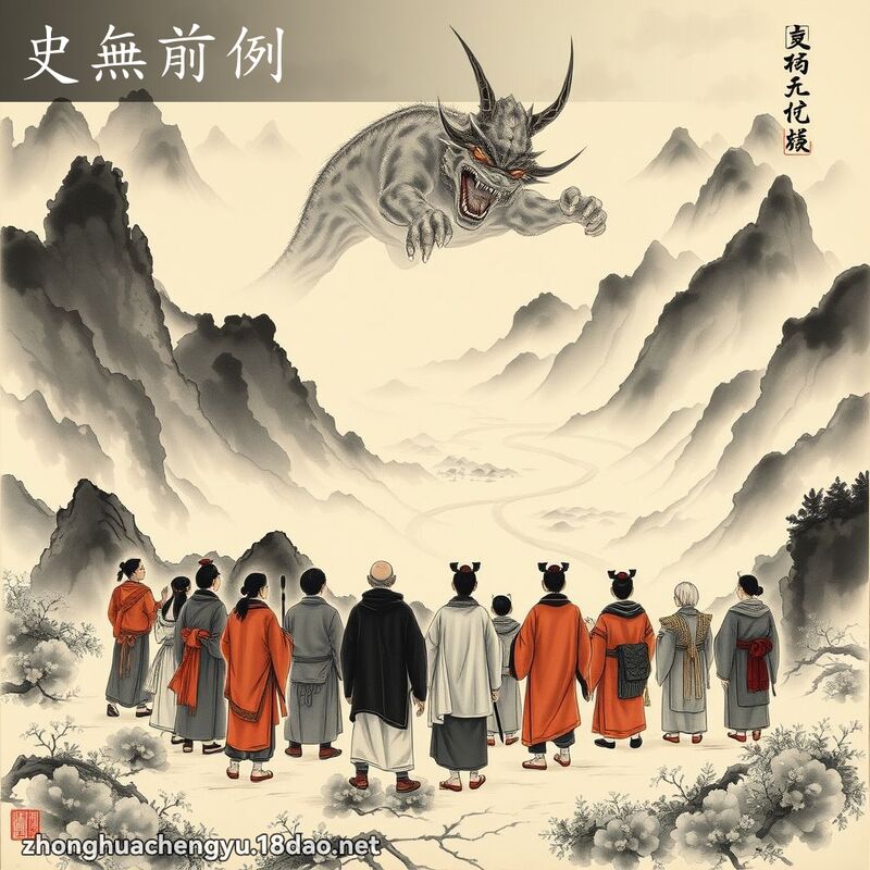 史無前例 配图
