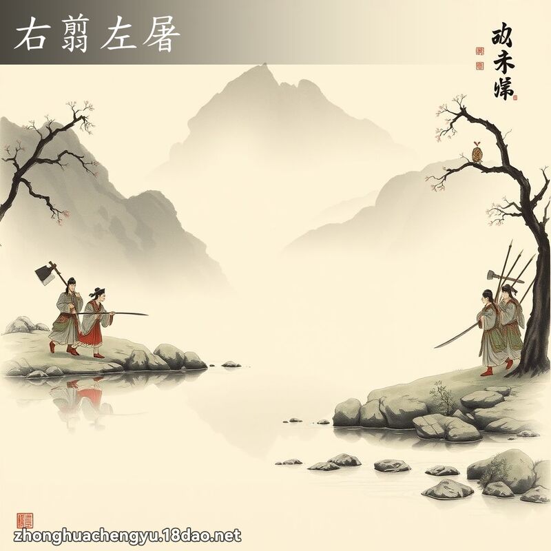 右翦左屠 配图