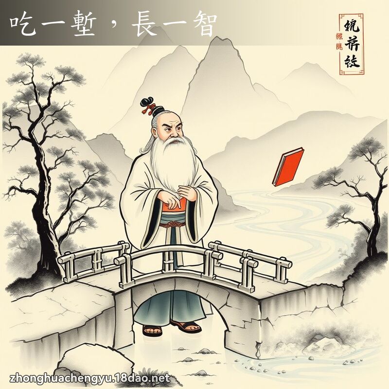 吃一塹,長一智 配图