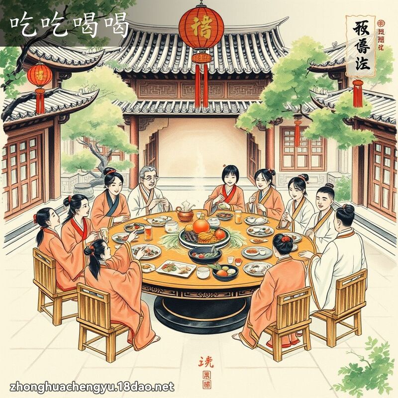 吃吃喝喝 配图