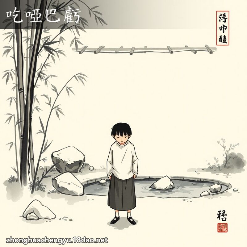 吃啞巴虧 配图