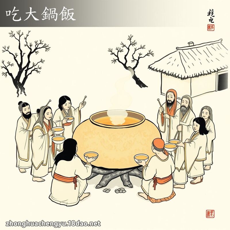 吃大鍋飯 配图