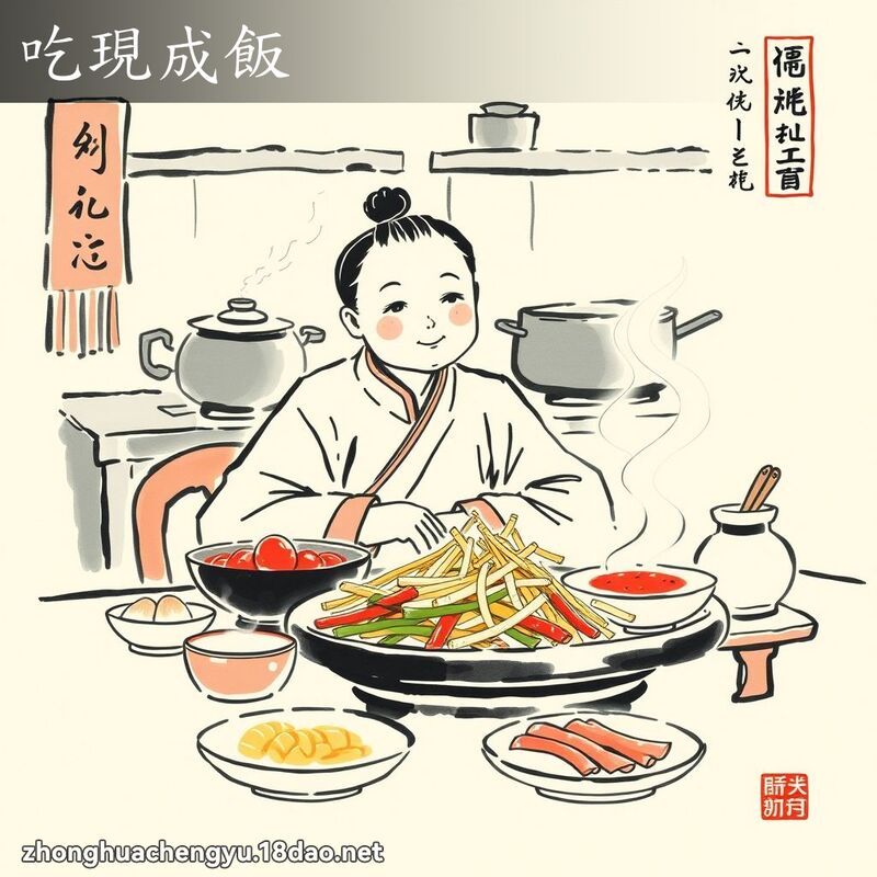 吃現成飯 配图