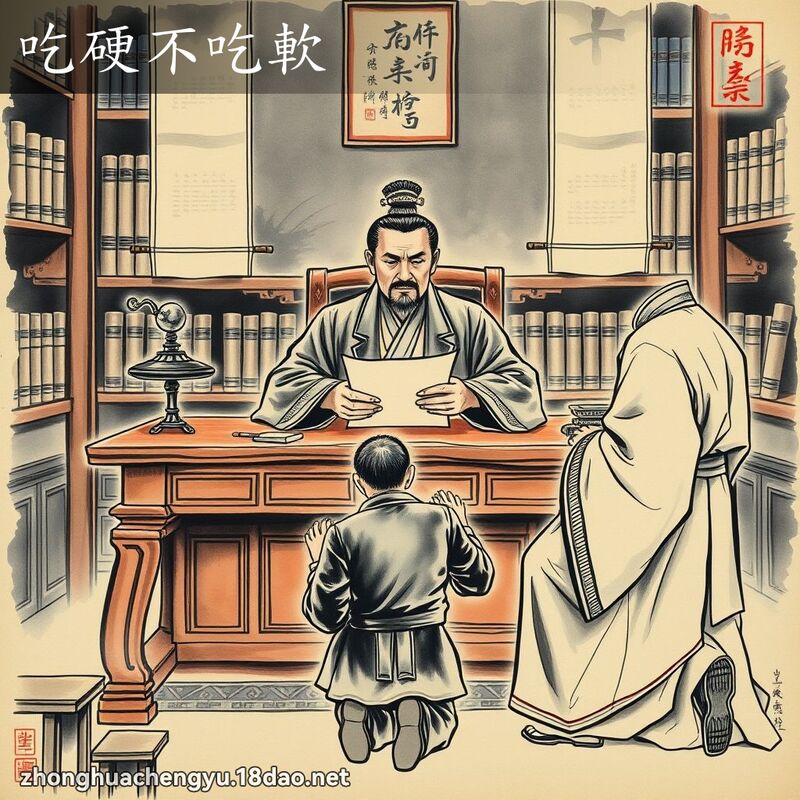 吃硬不吃軟 配图