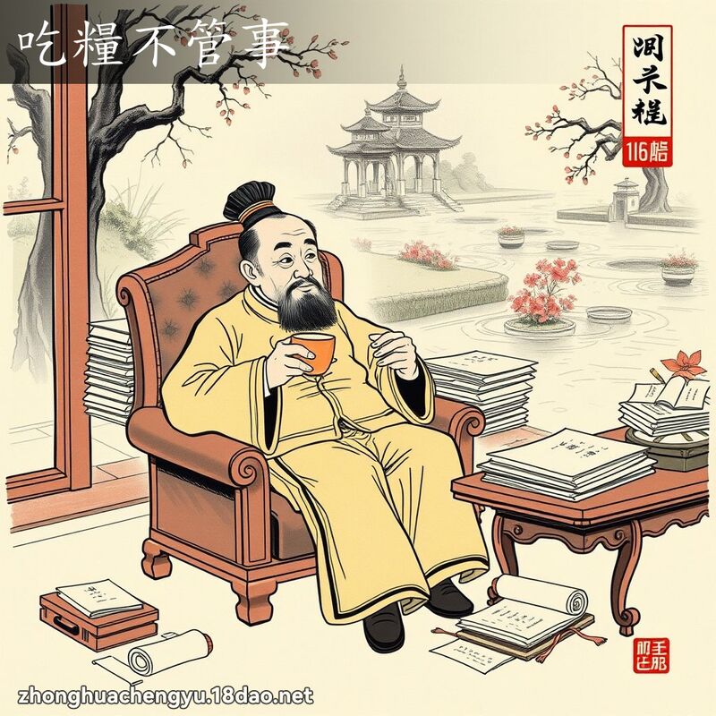 吃糧不管事 配图