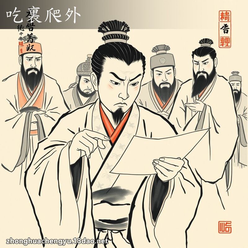 吃裏爬外 配图