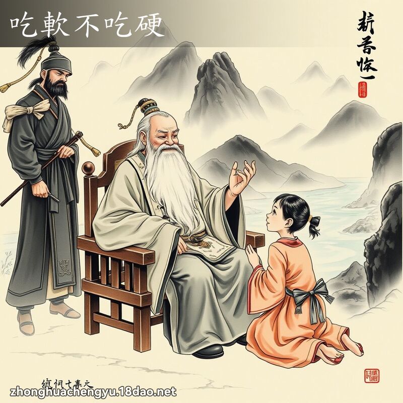 吃軟不吃硬 配图