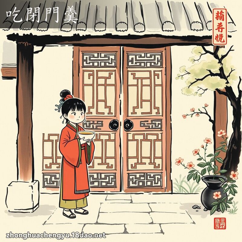 吃閉門羹 配图