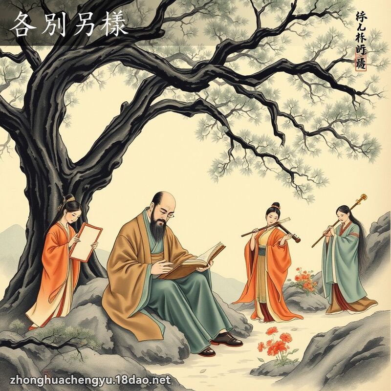 各別另樣 配图