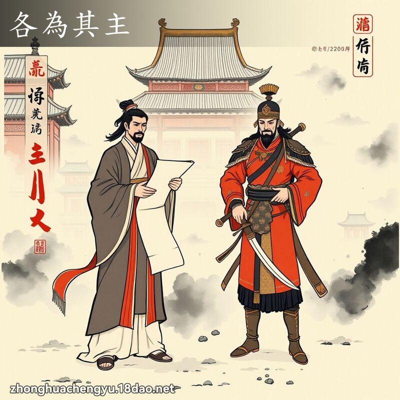 各為其主 配图