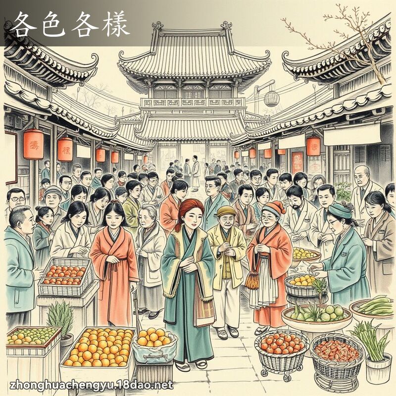 各色各樣 配图