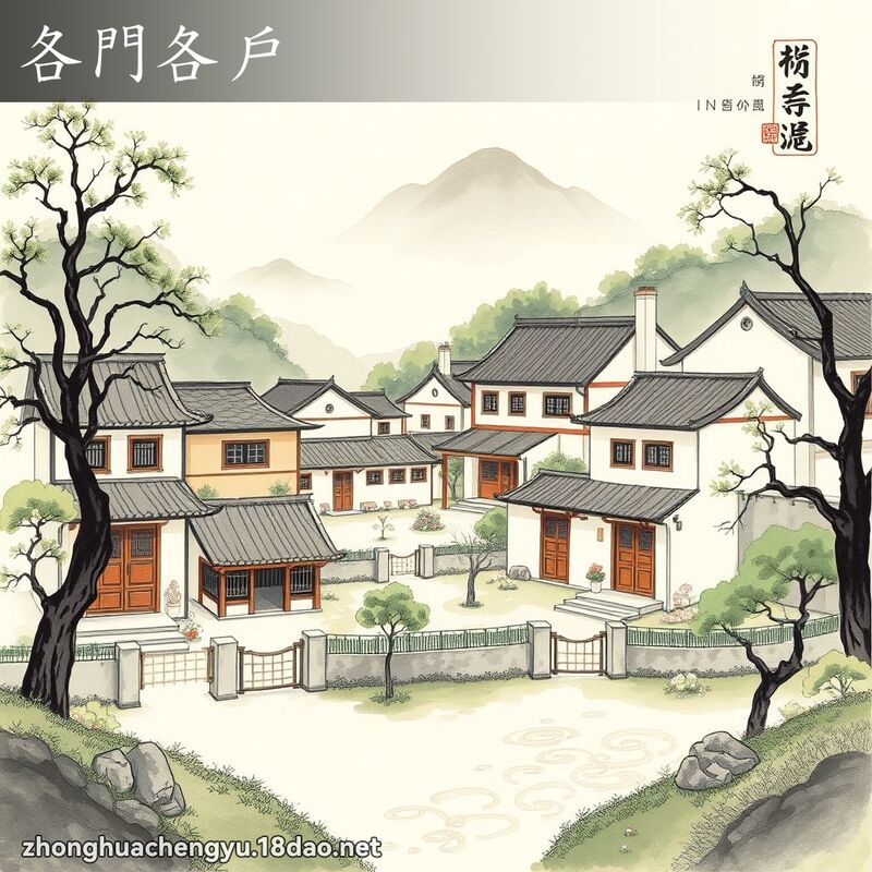 各門各戶 配图