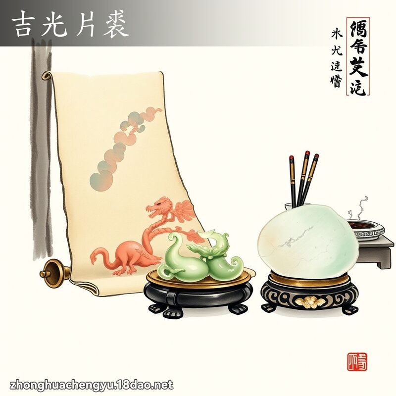 吉光片裘 配图