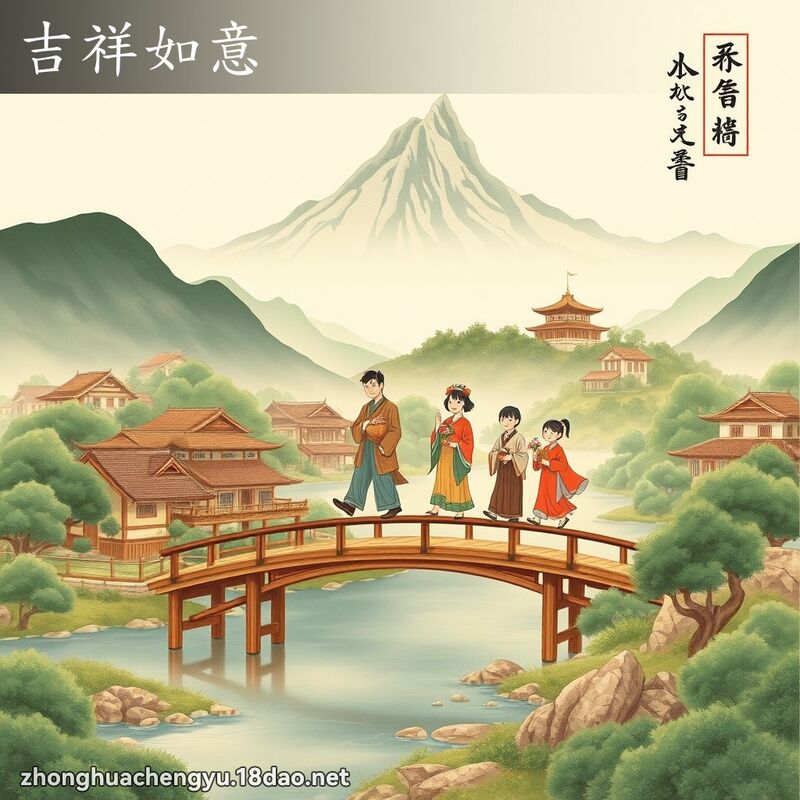 吉祥如意 - 中華成語配圖
