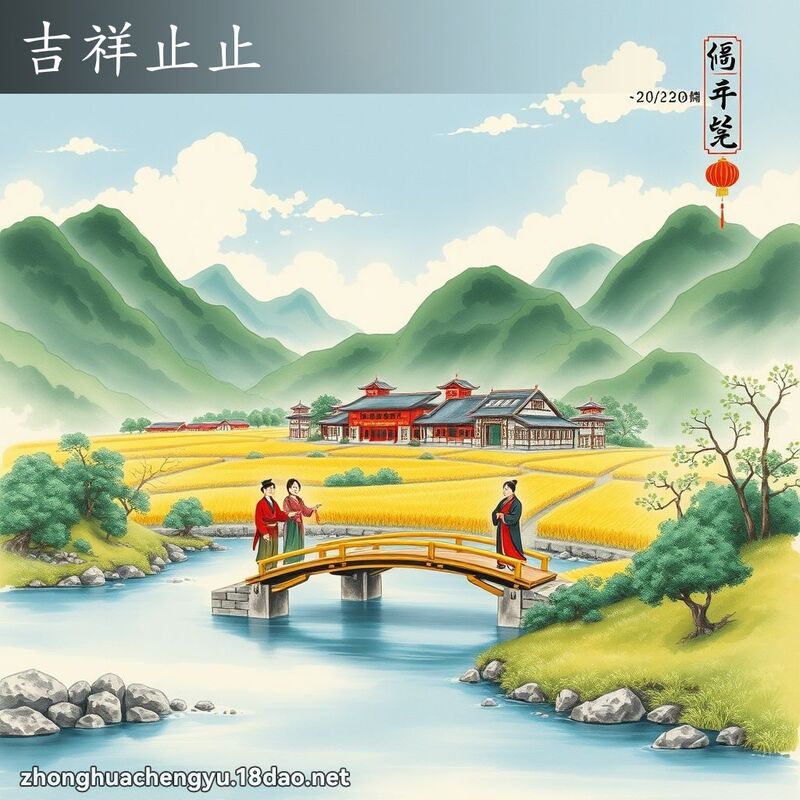 吉祥止止 - 中華成語配圖