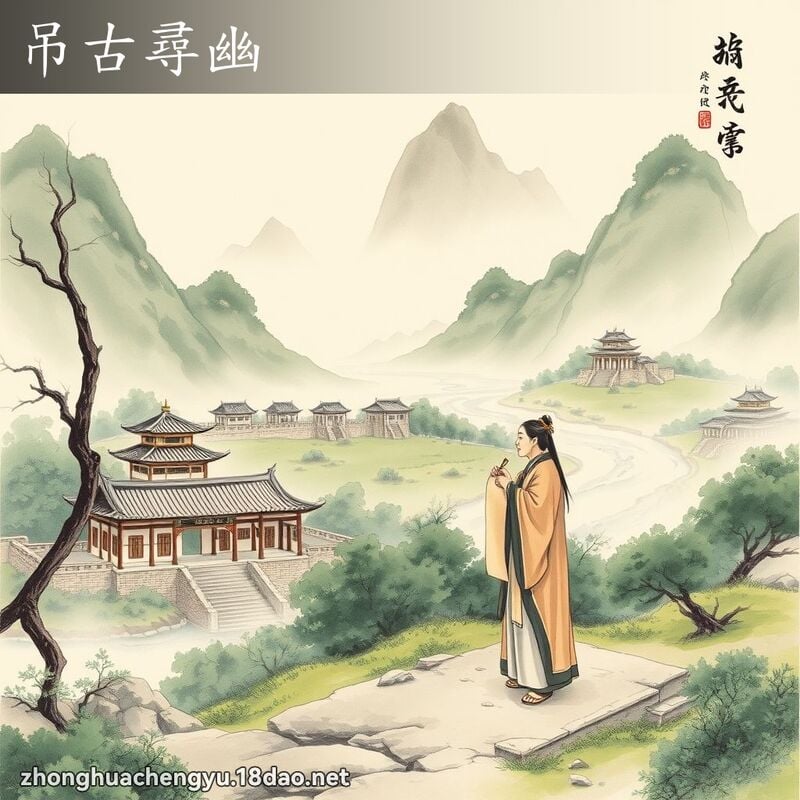 吊古尋幽 配图