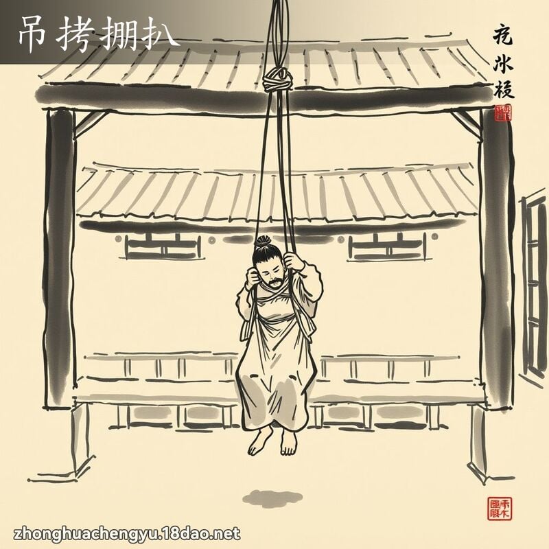 吊拷掤扒 配图