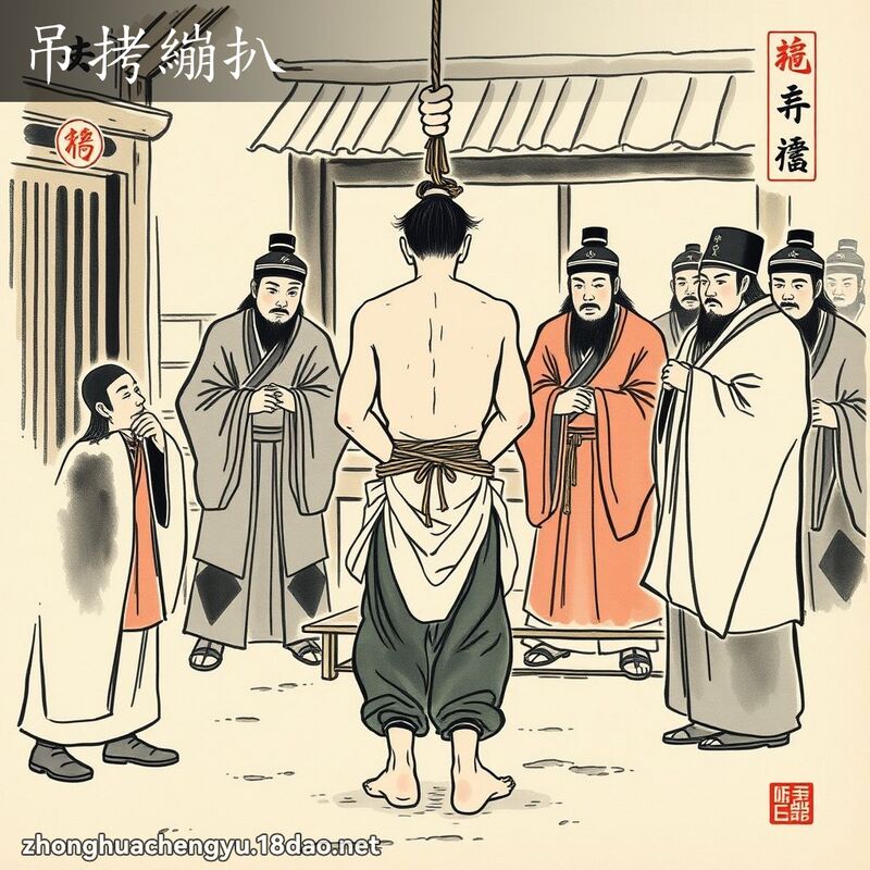 吊拷繃扒 配图