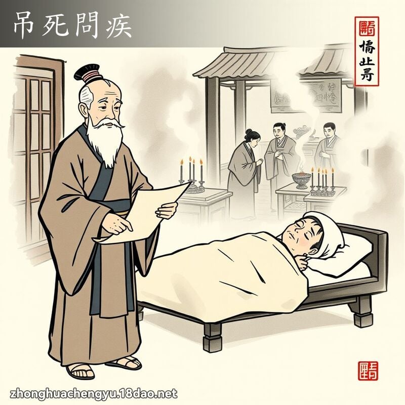 吊死問疾 配图