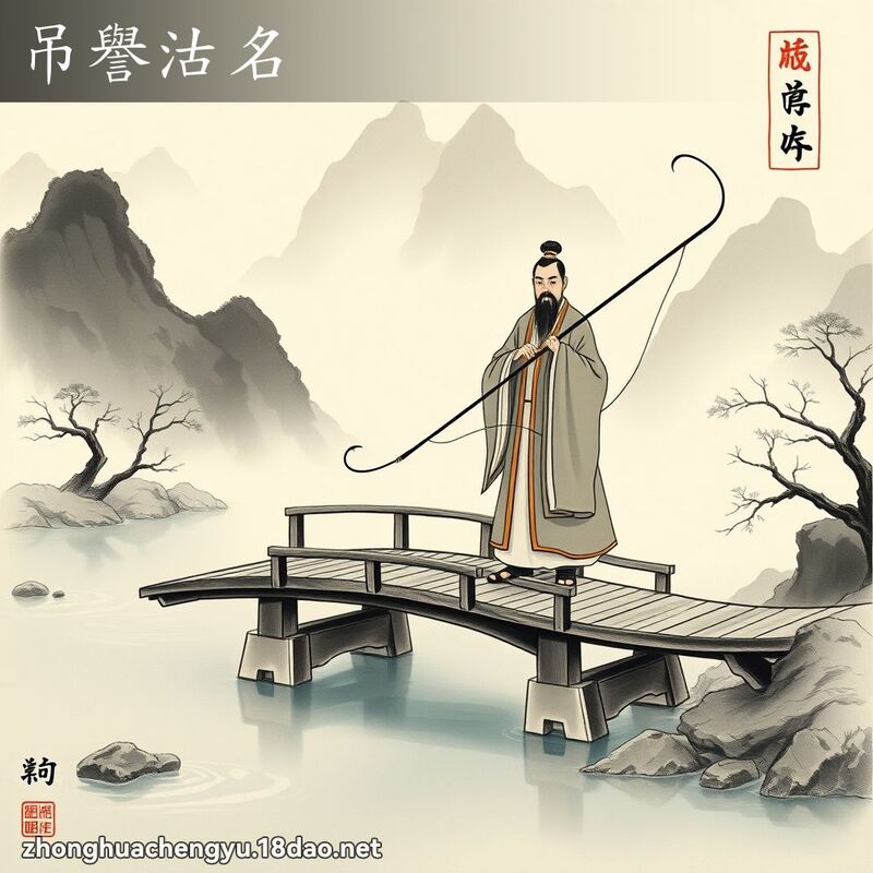 吊譽沽名 配图