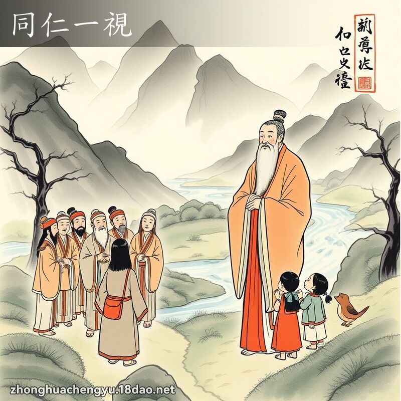 同仁一視 配图