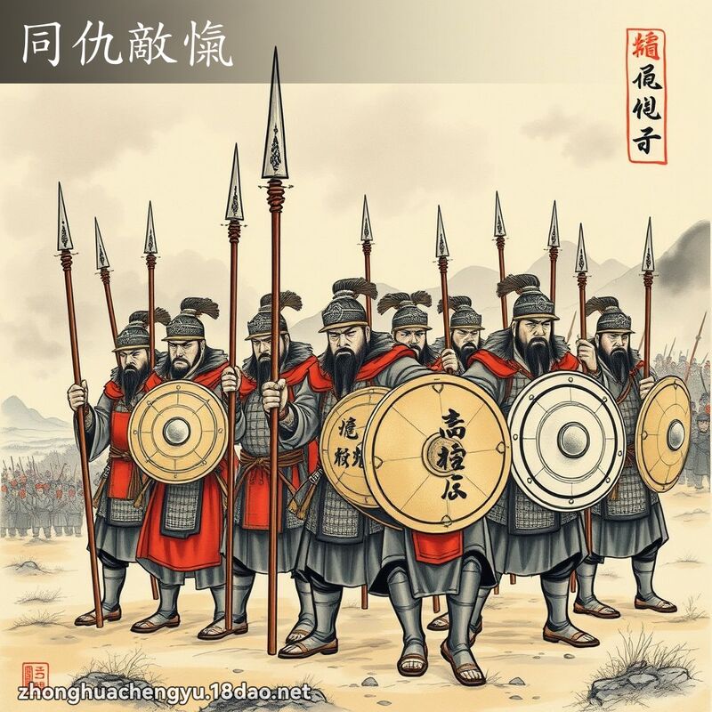 同仇敵愾 配图