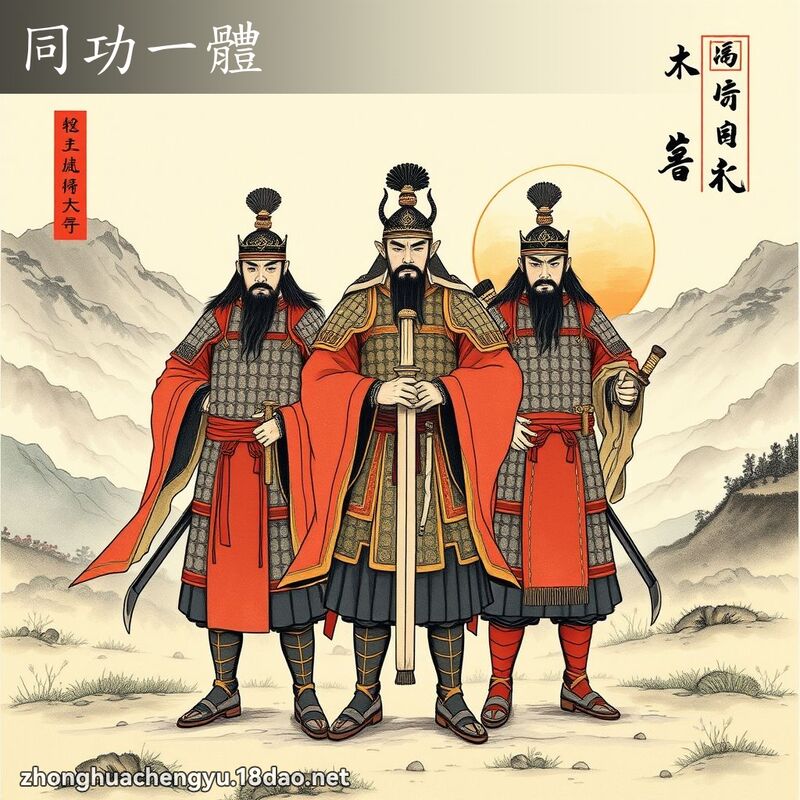 同功一體 配图