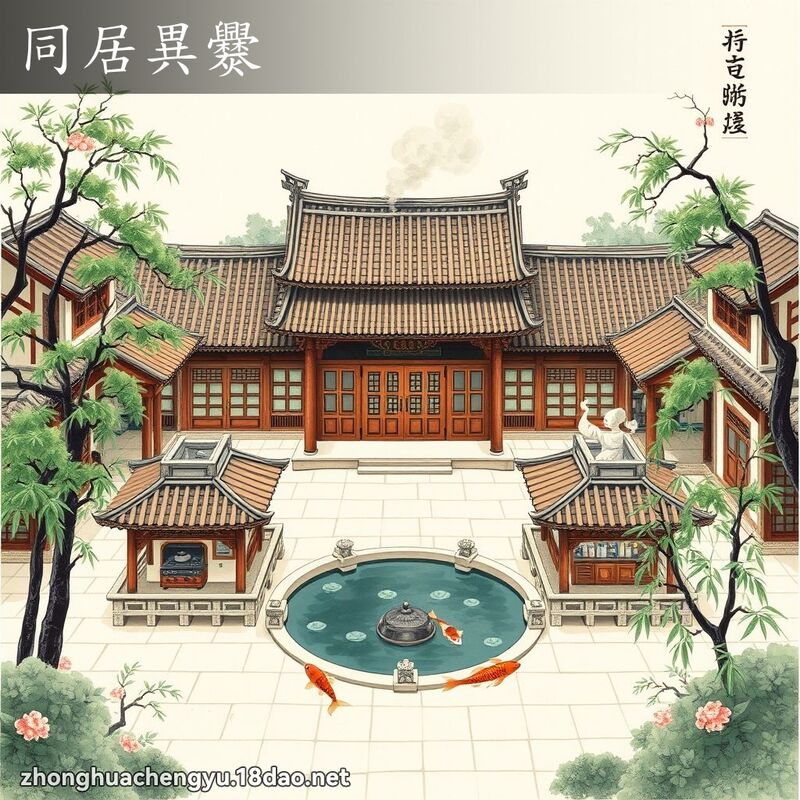 同居異爨 配图