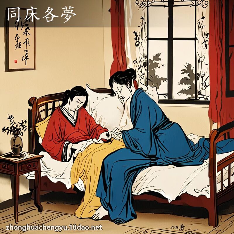 同床各夢 配图
