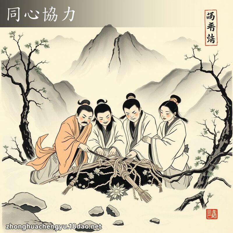同心協力 配图