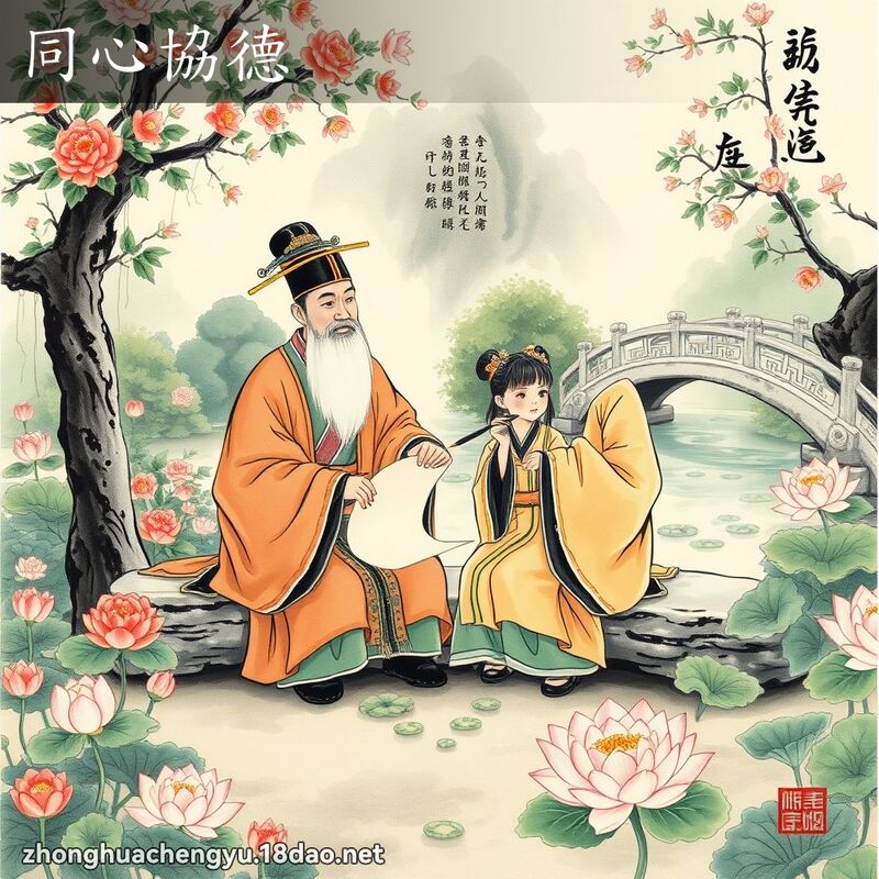 同心協德 配图